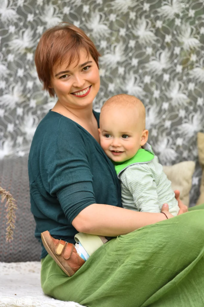 Dula Saša Buryánková se synem